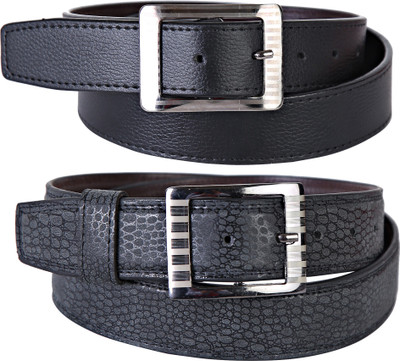 

Martell Men Casual, Formal Black Artificial Leather Belt