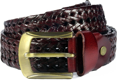 

VOGARD Men & Women Casual, Party, Evening Brown Genuine Leather Belt