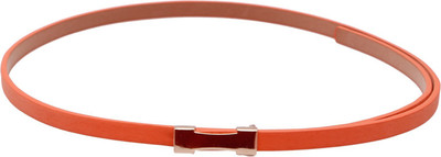 

Stylehoops Women Casual, Evening, Party Orange Artificial Leather Belt