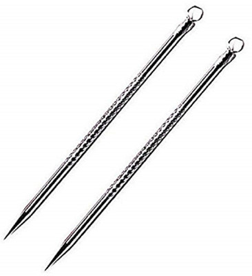 

Glamzone Stainless Steel Blackhead Remover Needle(Pack of 2)