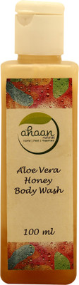 

ahaan naturals Honey Aloe Vera Body Wash All Skin Type- 100 Ml, B5(100 ml)