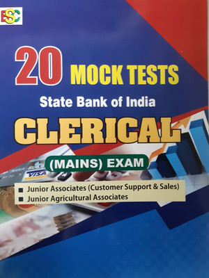20 Mock Tests State Bank Of india Clerical (Mains) Exam(English, Paperback, K.Kundan)