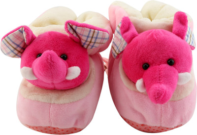 

Pebbles Booties(Toe to Heel Length - 12 cm Pink)