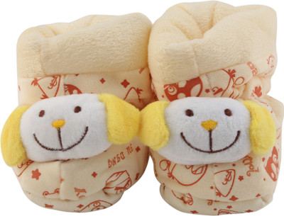 

Pebbles Booties(Toe to Heel Length - 12 cm Yellow)