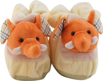 

Pebbles Booties(Toe to Heel Length - 12 cm Yellow)
