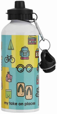 

Intelligent Idiots Doddle Print 500 ml Sipper(Pack of 1, Multicolor)