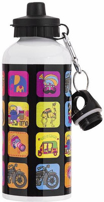 

Intelligent Idiots Indian Theme Print 500 ml Sipper(Pack of 1, Multicolor)