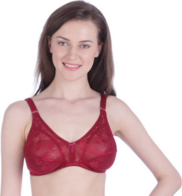BRALUX by Bralux Camy Bra June Women Full Coverage Lightly Padded Bra(Maroon)