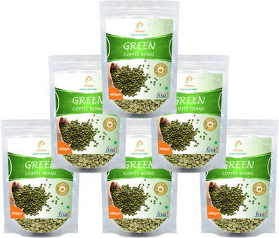 

Vihado Premium Green Coffee Beans / 100% Pure & Natural / 6 Pack of 400g Instant Coffee 2400 g(Pack of 6, Green Coffee Flavoured)