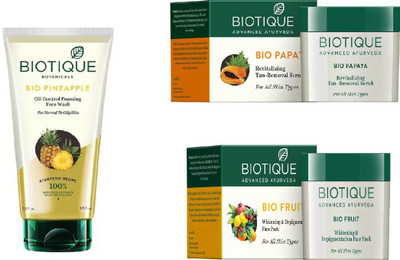 

BIOTIQUE BIO ANTI TAN KIT(Set of 3)