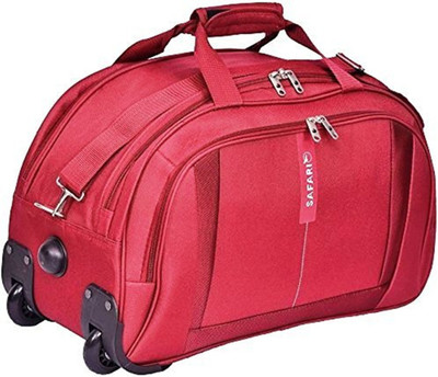 

Safari (Expandable) B01JGFMSLS Duffel Strolley Bag(Red)
