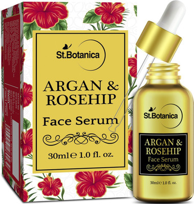 

StBotanica Argan & Rosehip Face Serum - For Anti Aging & Anti Wrinkle(30 ml)
