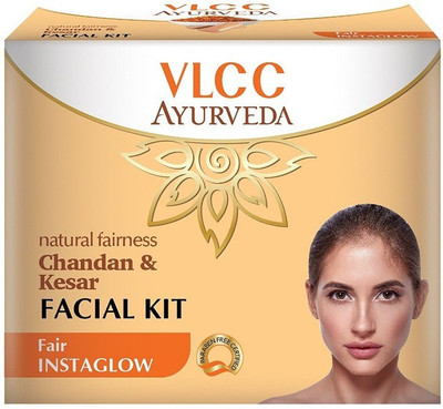

VLCC Chandan & Kesar Facial Kit (Fair Instaglow) 50 g
