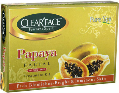 

Clearface Papaya Facial Treatment Kit 260 g(Set of 5)