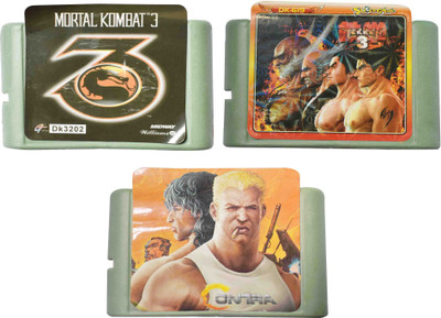 

VK MART 955 CT 16 Bit TV Video Games Cartridge Gaming Accessory Kit(Multicolor, For Wii)