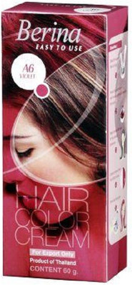 

Berina Violet Hair Color Cream Hair Color(Violet)