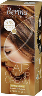 

Berina Deep Golden Blonde Hair Color Cream Hair Color(Deep Golden Blonde)