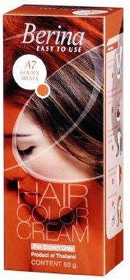 

Berina Golden Brown Hair Color Cream Hair Color(Golden Brown)