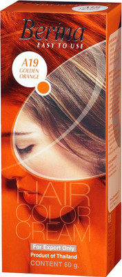 

Berina Golden Orange Hair Color Cream Hair Color(Golden Orange)