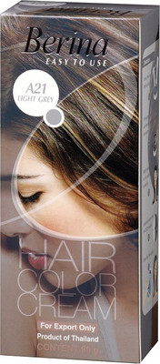 

Berina Light Grey Hair Color Cream Hair Color(Light Grey)