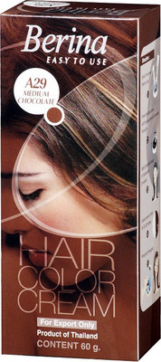 

Berina Medium Chocolate Hair Color Cream Hair Color(Medium Chocolate)