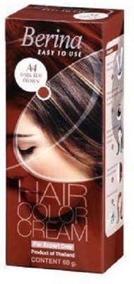 

Berina Dark Red Brown Hair Color Cream Hair Color(Dark Red Brown)