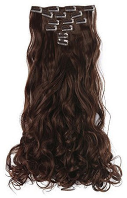 

stylazo Synthetic Full Head Curly Extension For Women And Girls Premium Quality Extensions Hair Extension