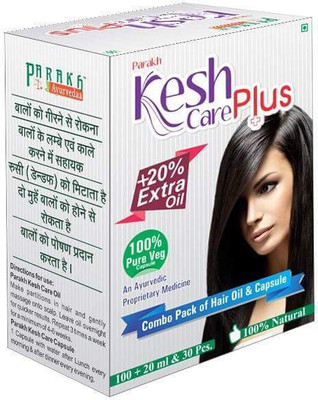 

PARAKH AYURVEDAA KESH CARE PLUS Ayurvedic (Regrowth Hair Pack) Hair Oil(200 g)