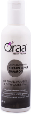 

Qraa Deep Nourishing Keratin Repair Shampoo(200 ml)