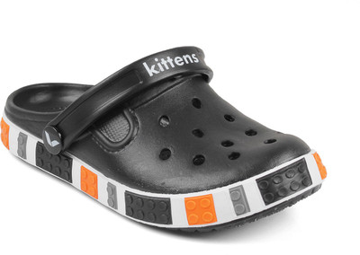

KITTENS Boys Slip-on Clogs(Black