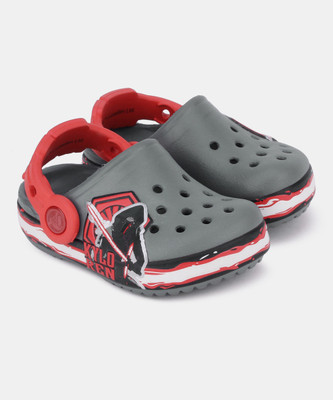 

Crocs Boys & Girls Sling Back Clogs(Grey, Multi