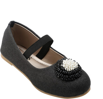 

My Soul Girls Slip on Ballerinas(Black