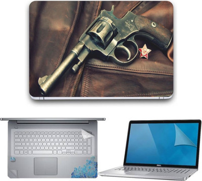 Gallery 83 ® bandook wallpaper wallpaper laptop decal 3 in 1 combo set 15.6 inch 4066 Combo Set(Multicolor)