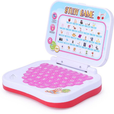 

Prro Educational ABC and 123 Learning Kids Laptop Colours- Green & Blue (Shipped Randomly) WWR-06(Multicolor)