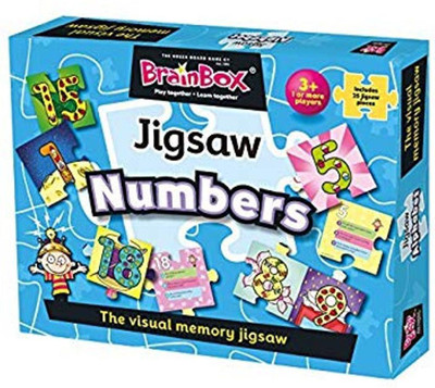 

BrainBox Jigsaw Numbers(Multicolor)