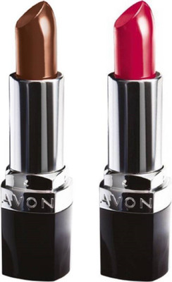 

Avon Anew Ultra Color Lipstick(Lava Love, Delux Chocolate)