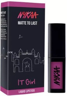 

Nykaa Matte To Last ! Liquid Lipstick - IT Girl(06)