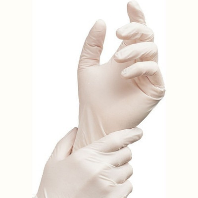 

Diamond Original Latex Powdered Non Sterile Examination Gloves (100 gloves pack)- Free size Latex Examination Gloves(Pack of 100)