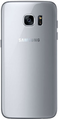 SAMTEK Samsung Galaxy S7 Edge Back Panel(Silver)