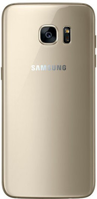 SAMTEK Samsung Galaxy S7 Edge Back Panel(Gold)