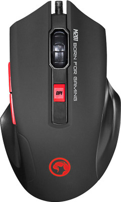 

MARVO M201 Wired Optical Gaming Mouse(USB 2.0, Black)