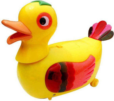 

K Dudes Very Funny Egg laying duck Battery Operated KHU-14(Multicolor)