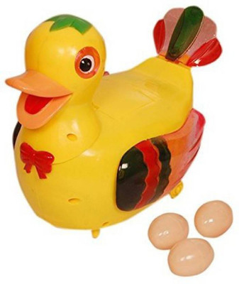 

Prro Funny Egg laying duck Battery Operated RDX-9(Multicolor)