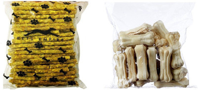 

Pets Empire Pressed Dog Bone` Chicken Dog Chew(1200 g, Pack of 2)