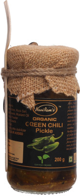 

NAVI RAMS Navi Ram's Organic Green Chili Pickle Green Chilli Pickle(200 g)