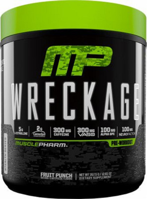 

MusclePharm WRECKAGE BCAA(375 g, Sour Candy)