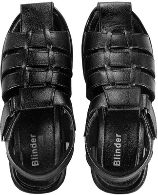 

Blinder Men Black Sandals