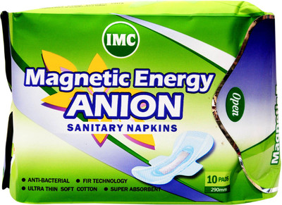 

IMC Magnetic Energy Anion Sanitary Pad(Pack of 10)
