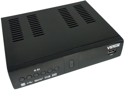 

Voltcare HD Free To Air Set Top Box N81 Black Media Streaming Device(Black)