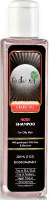 

Rustic Art Biodegradable Celestial Wild Rose Shampoo(200 ml)